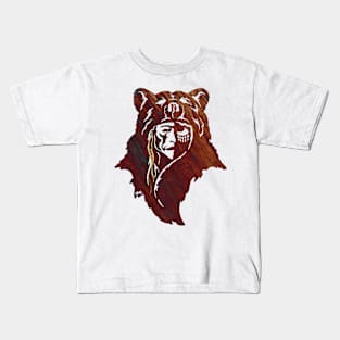 bear and indian Kids T-Shirt